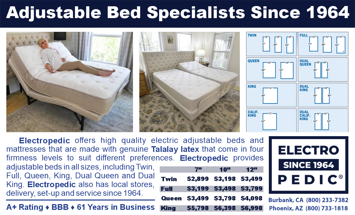 Chandler Electropedic Adjustable beds